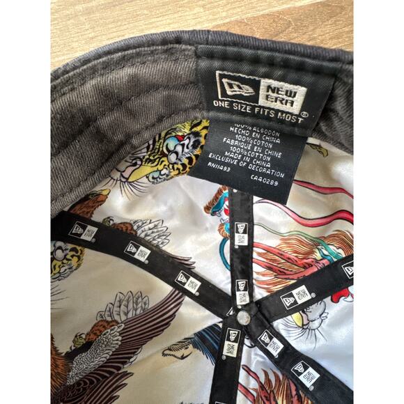 New Era x Masumi Ishikawa Swallows Hat One Size Fits Most in Faded Black - Picture 8 of 9